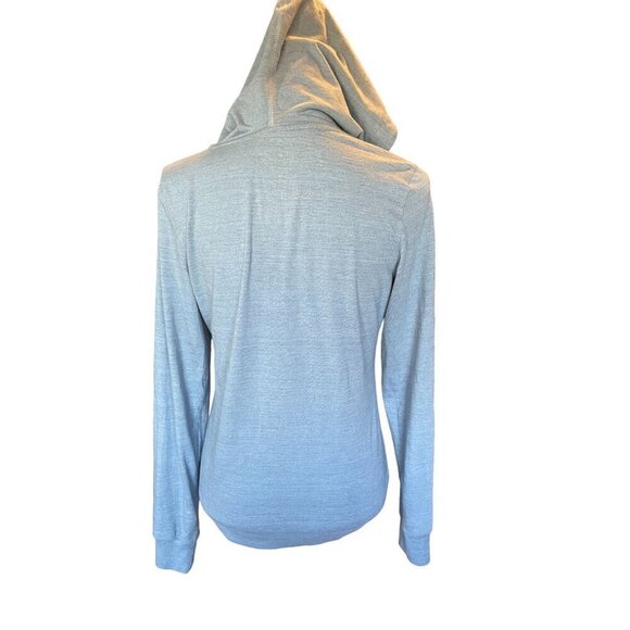 The North Face Womens Full Zip Hoodie Size M Blue Lightweight Standard Fit - Picture 4 of 11